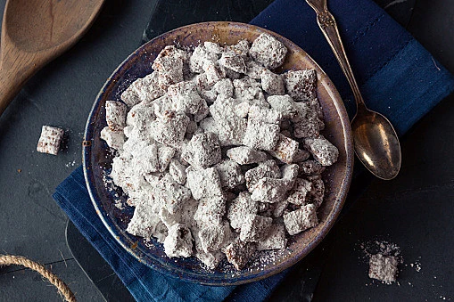 Puppy chow that's absolutely not for dogs. (Getty Images)